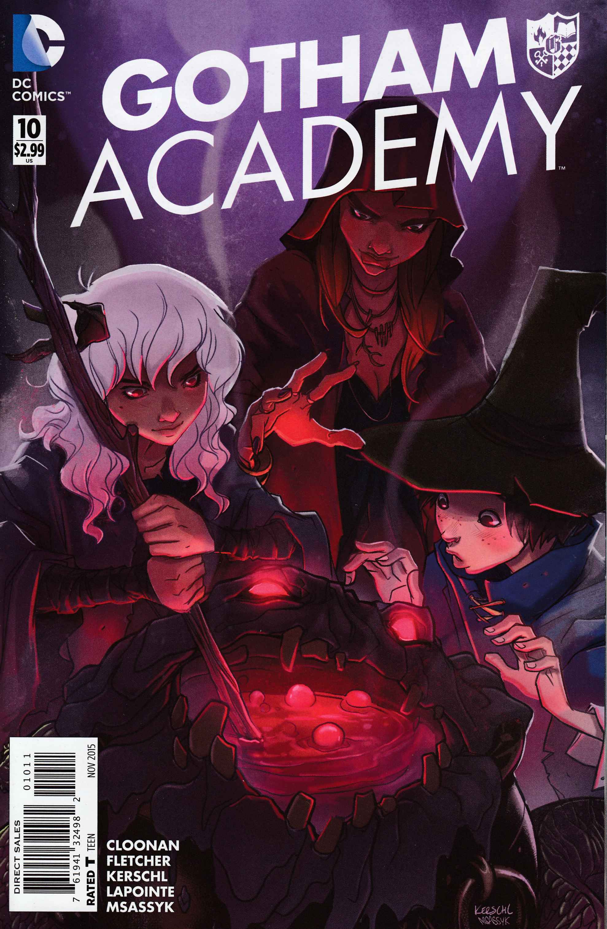 Gotham Academy #10 Very Fine (8.0) [DC Comic] LARGE