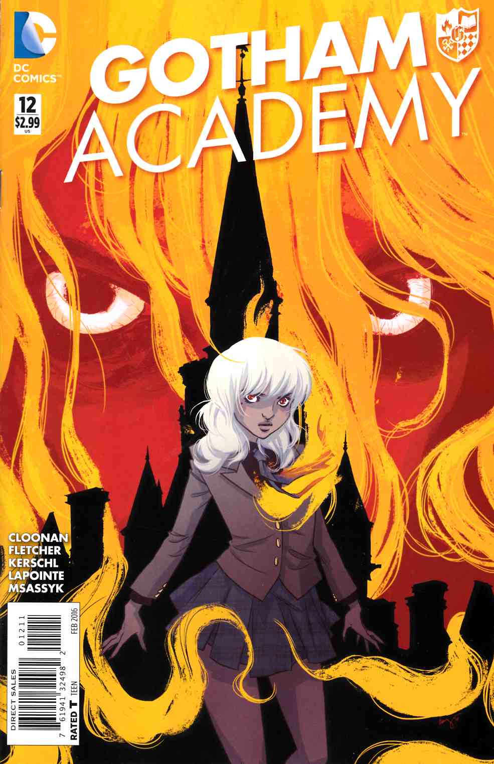 Gotham Academy #12 Near Mint (9.4) [DC Comic] LARGE