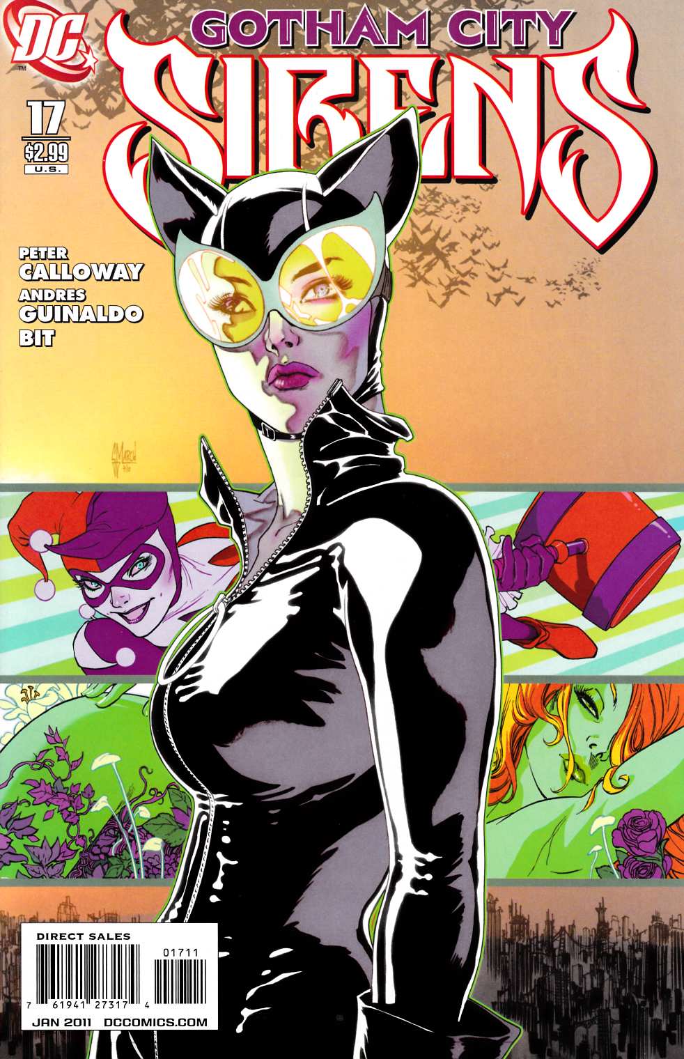 Gotham City Sirens #17 Near Mint (9.4) [DC Comic]