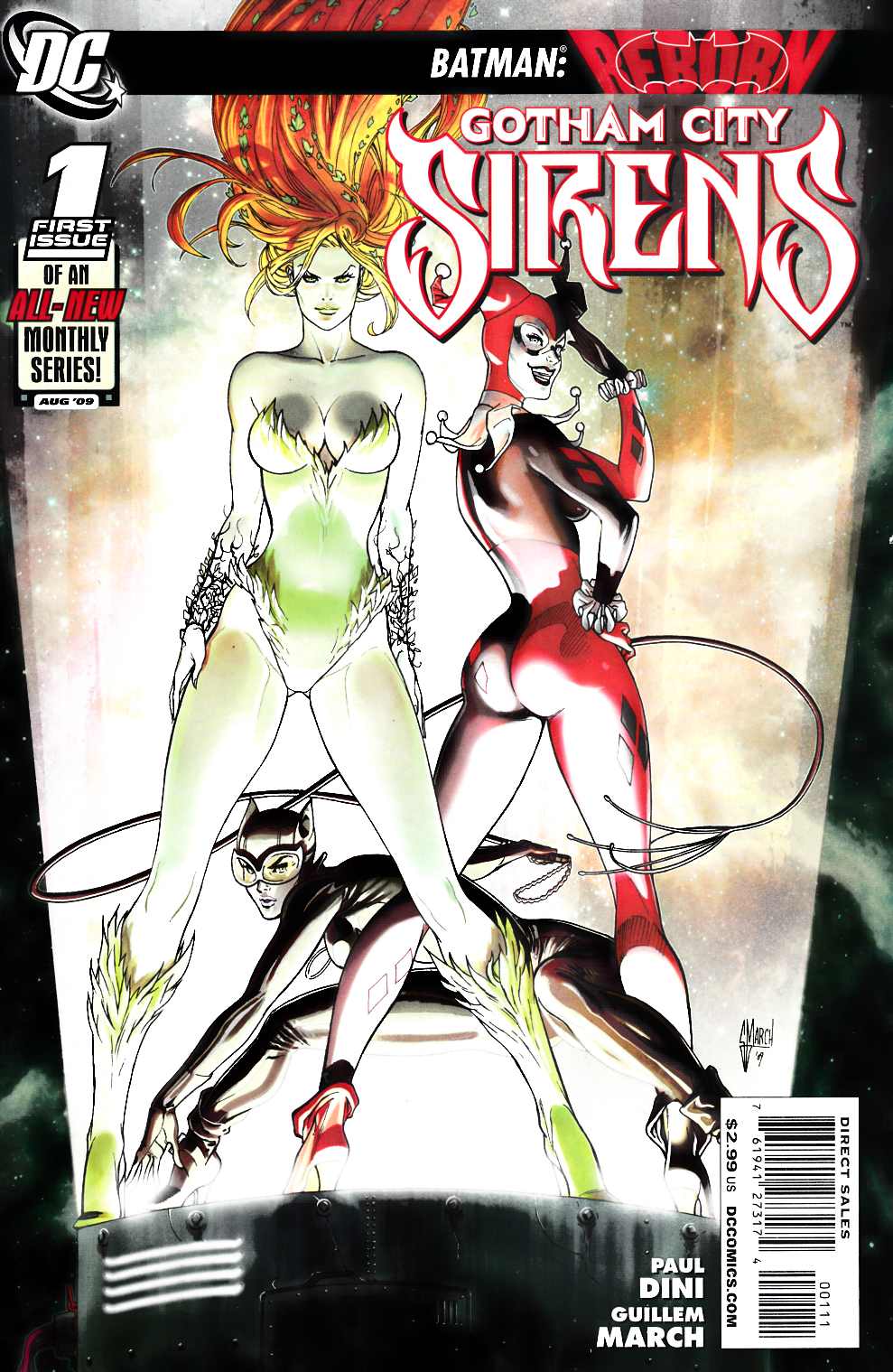 Gotham City Sirens #1 Near Mint Minus (9.2) [DC Comic] THUMBNAIL