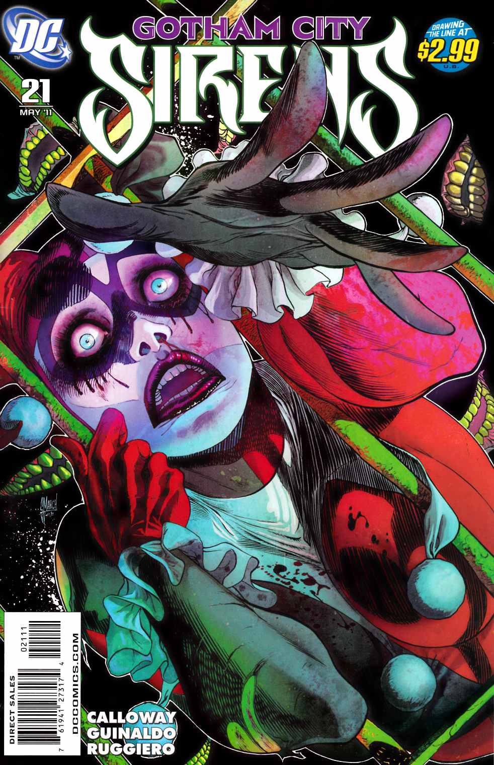 Gotham City Sirens #21 Very Fine (8.0) [DC Comic] THUMBNAIL