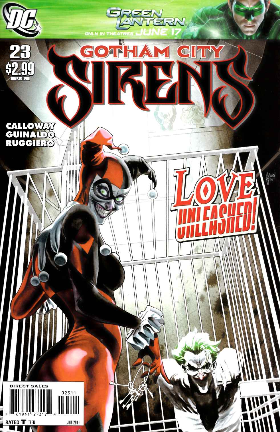 Gotham City Sirens #23 Very Fine (8.0) [DC Comic] THUMBNAIL