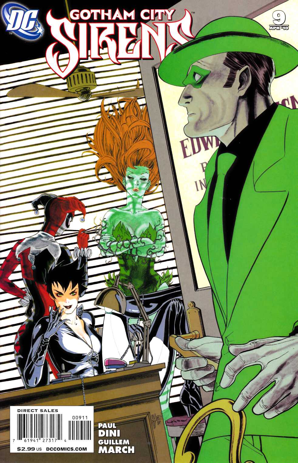 Gotham City Sirens #9 Near Mint (9.4) [DC Comic] THUMBNAIL