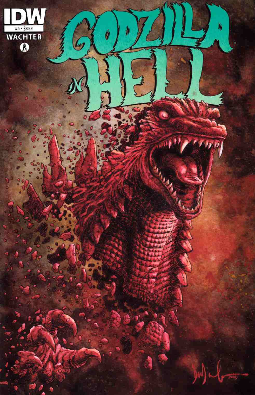 Godzilla in Hell #5 Cover A Near Mint (9.4) [IDW Comic] THUMBNAIL