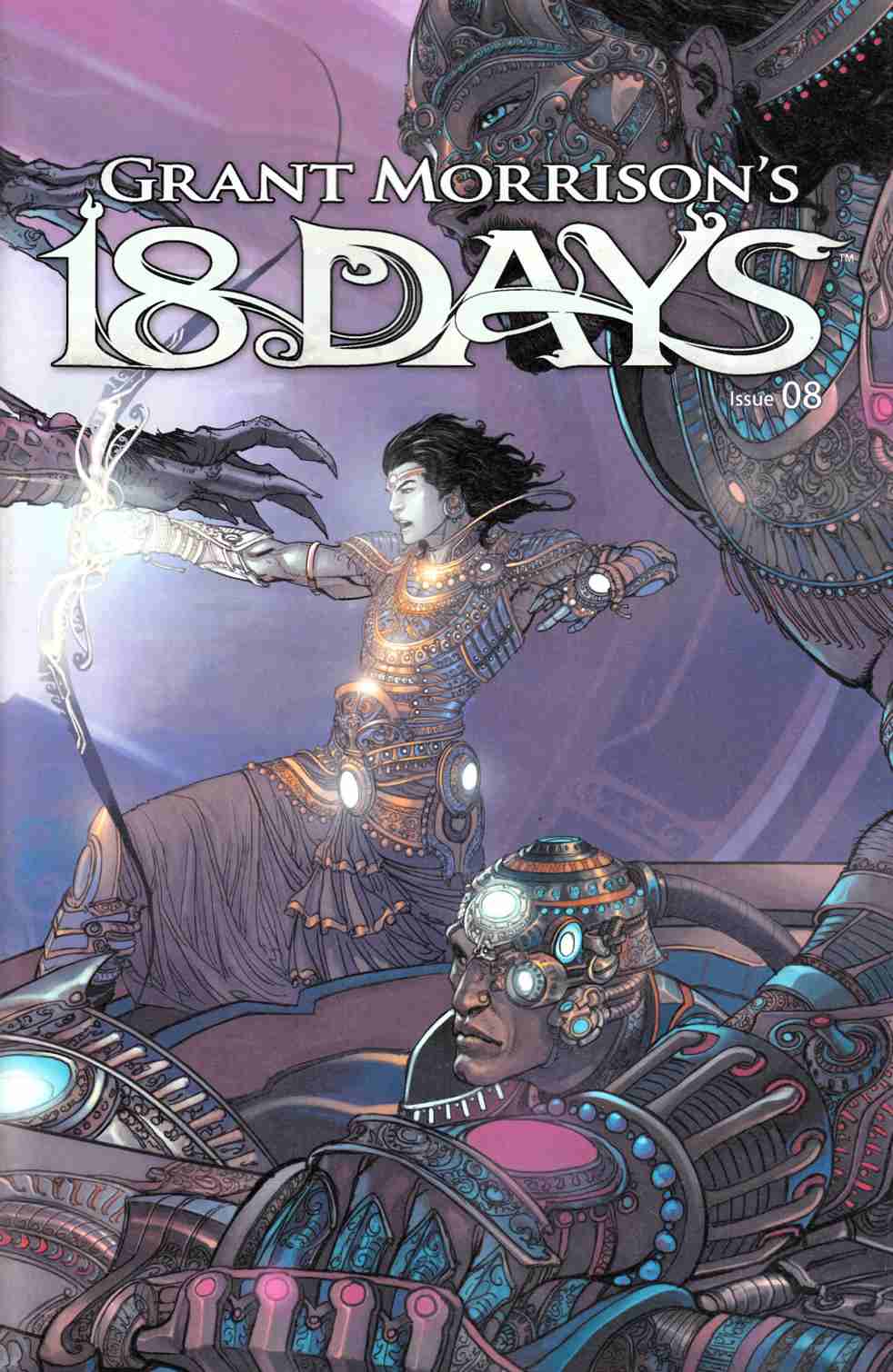 Grant Morrisons 18 Days #8 Singh Variant Cover [Graphic India Comic] LARGE