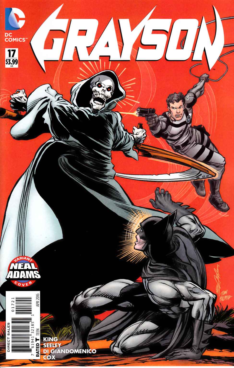 Grayson #17 Neal Adams Variant Cover [DC Comic] THUMBNAIL