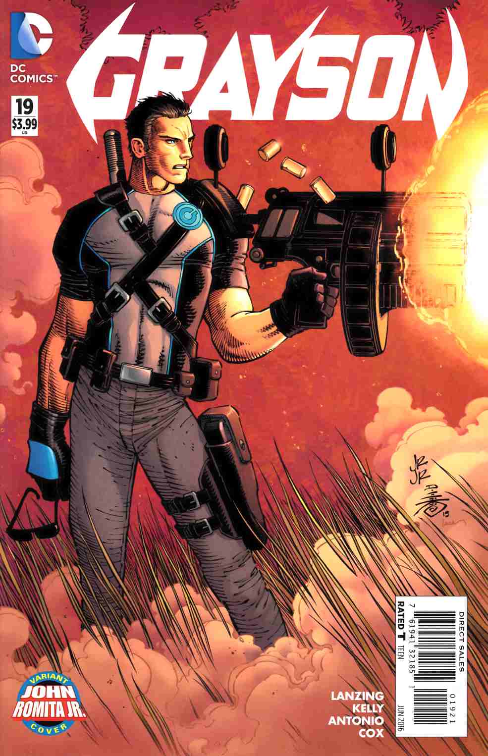 Grayson #19 Romita Variant Cover [DC Comic] THUMBNAIL
