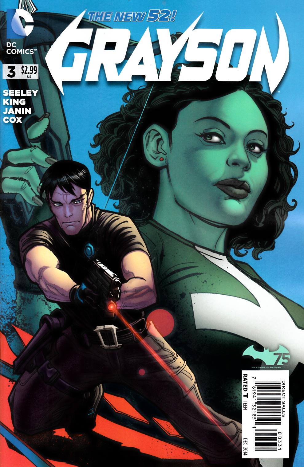 Grayson #3 Mann Variant Cover [Comic] LARGE