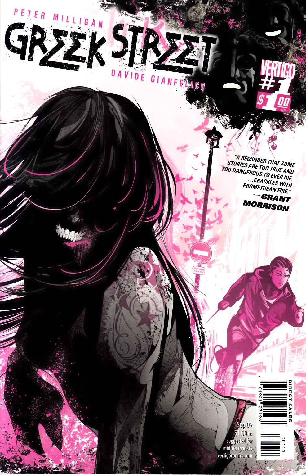 Greek Street #1 Very Fine (8.0) [DC Comic] LARGE