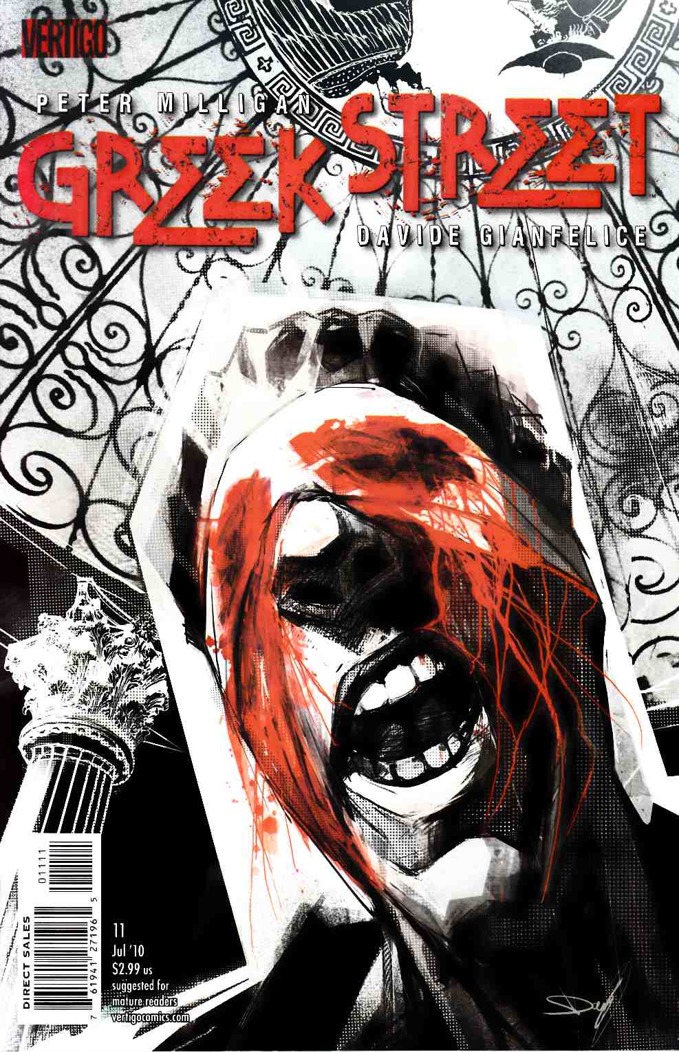Greek Street #11 Very Fine (8.0) [DC Comic]