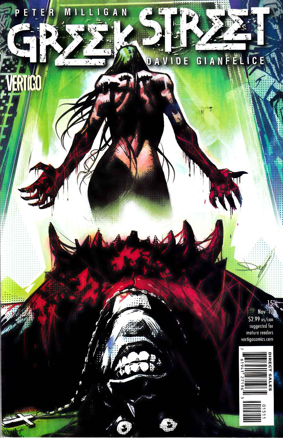 Greek Street #15 Very Fine (8.0) [DC Comic] LARGE
