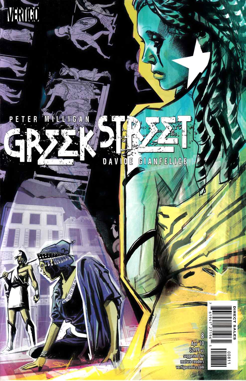 Greek Street #8 Very Fine (8.0) [DC Comic] LARGE
