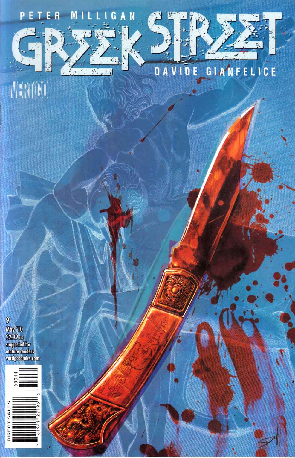 Greek Street #9 Very Fine (8.0) [DC Comic] LARGE