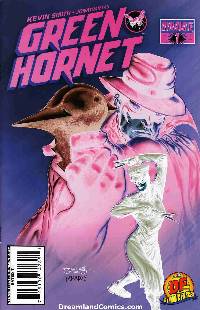 Kevin smith green hornet #1 (df segova negative art cover) LARGE