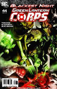 Green lantern corps #44 (bn) horn variant LARGE