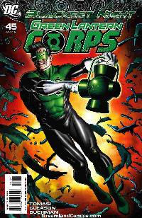 Green lantern corps #45 (bn) horn variant LARGE