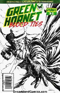 Green hornet blood ties #3 (1:10 desjardins bw cover) LARGE