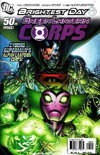 Green lantern corps #50 (1:25 gleason variant cover) LARGE