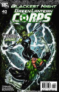 Green Lantern Corps #40 Tucci Variant Cover Near Mint (9.4) [DC Comic] LARGE