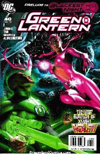 Green Lantern #40 Migliari Variant Cover Near Mint (9.4) [DC Comic]