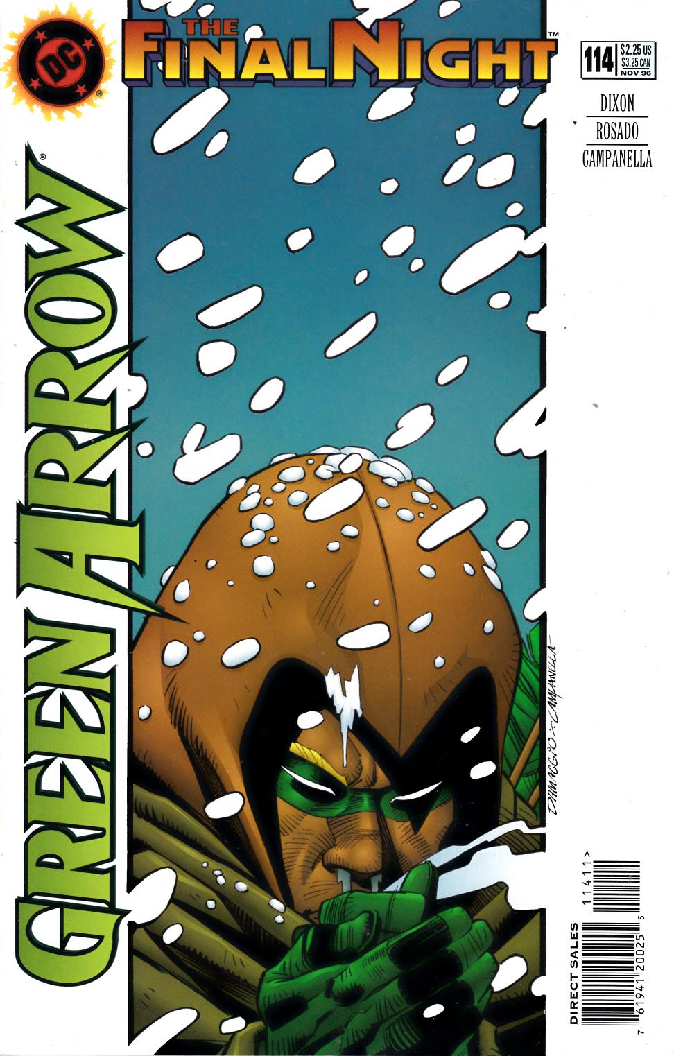 Green Arrow #114 Very Fine (8.0) [DC Comic] LARGE