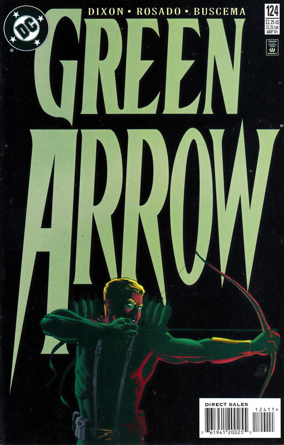 Green Arrow #124 Very Fine Plus (8.5) [DC Comic] LARGE