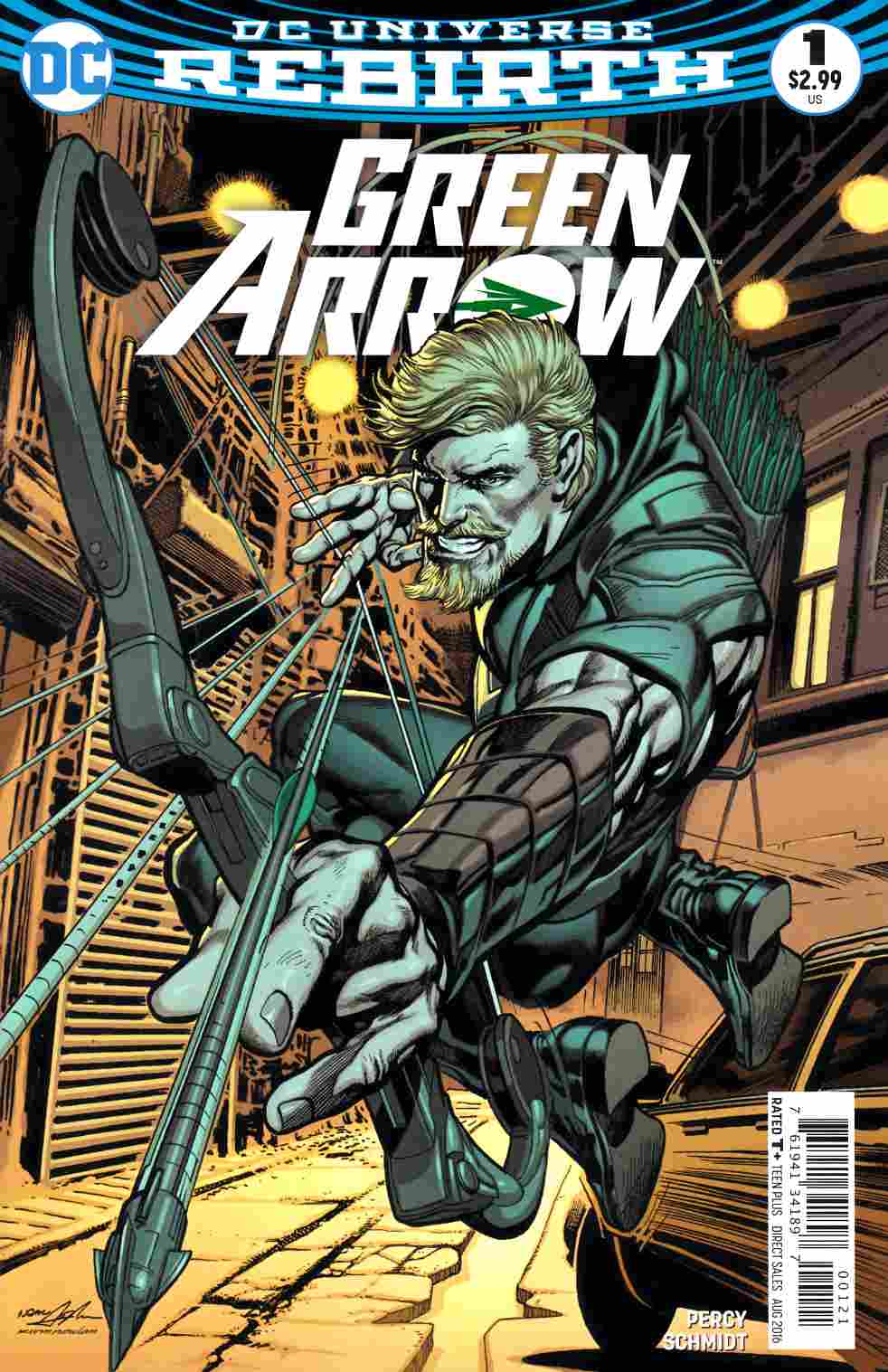green arrow comic book covers