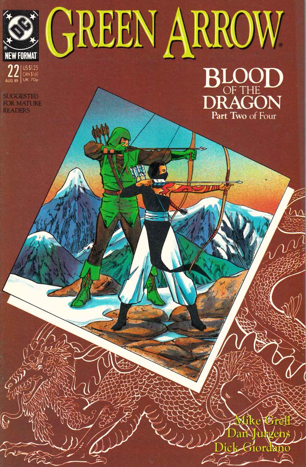 Green Arrow #22 Fine (6.0) [DC Comic] THUMBNAIL