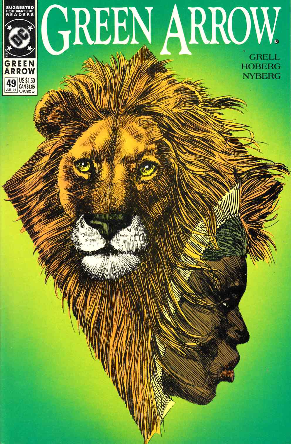 Green Arrow #49 Very Fine (8.0) [DC Comic] LARGE