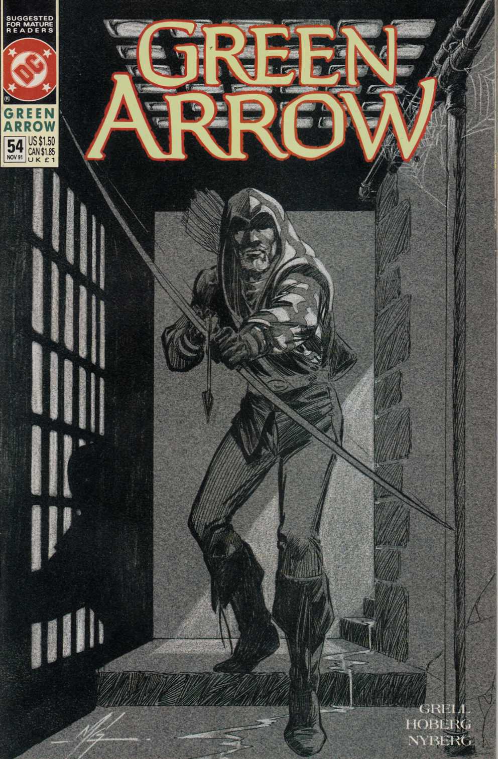 Green Arrow #54 Very Fine (8.0) [DC Comic] LARGE