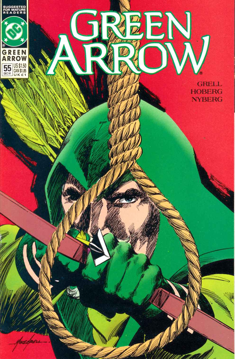 Green Arrow #55 Very Fine (8.0) [DC Comic] THUMBNAIL