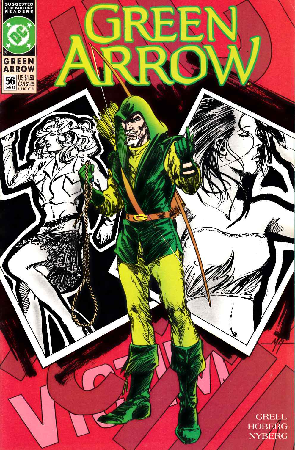 Green Arrow #56 Very Fine (8.0) [DC Comic] THUMBNAIL