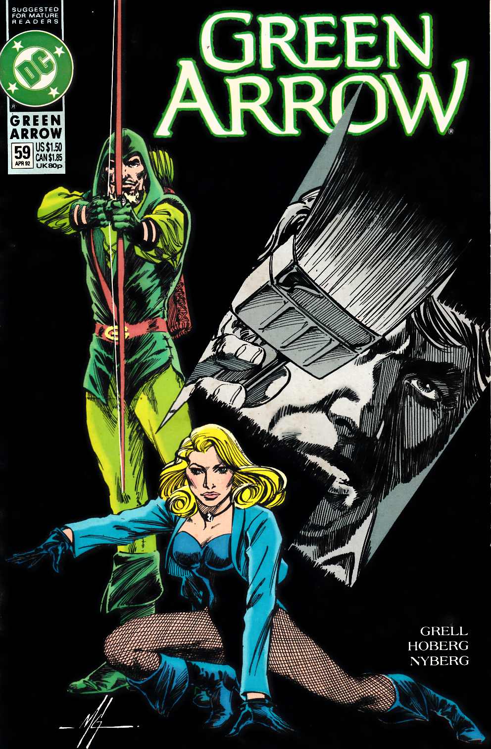 Green Arrow #59 Very Fine (8.0) [DC Comic] LARGE