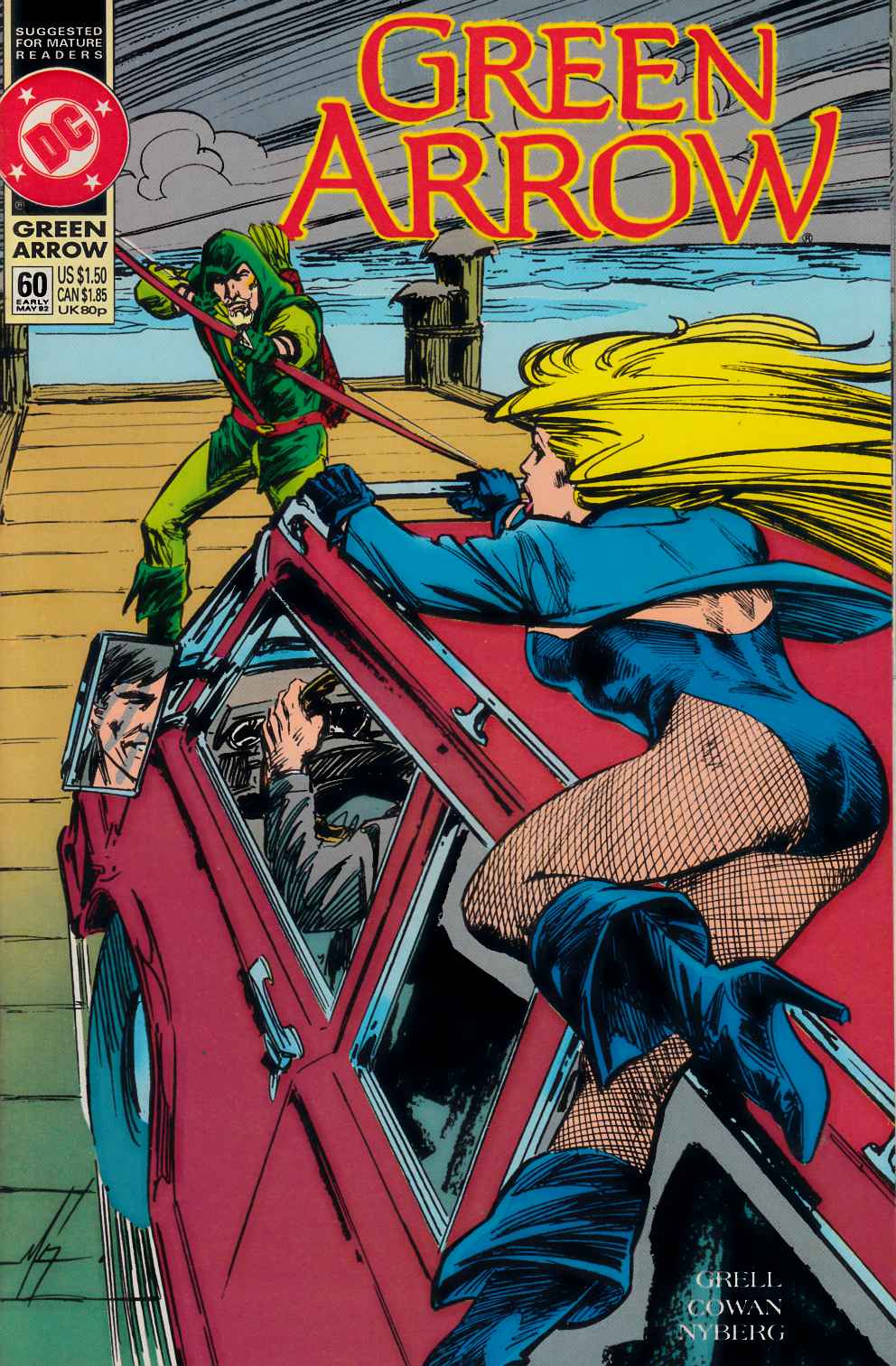 Green Arrow #60 Near Mint Minus (9.2) [DC Comic] THUMBNAIL