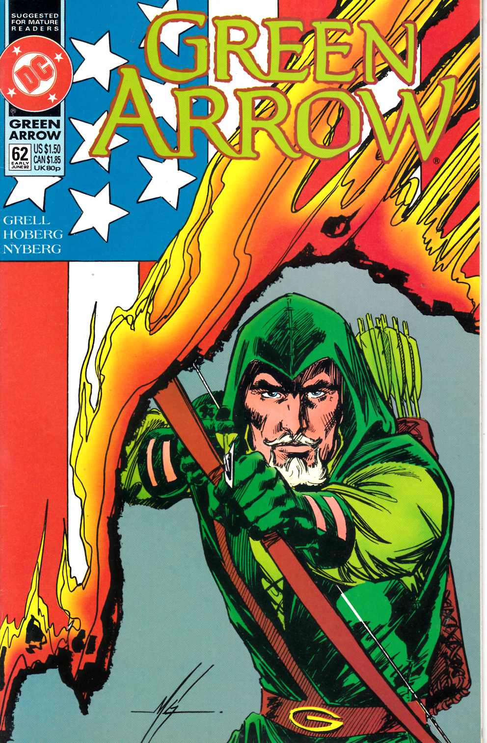 Green Arrow #62 Very Fine (8.0) [DC Comic] THUMBNAIL