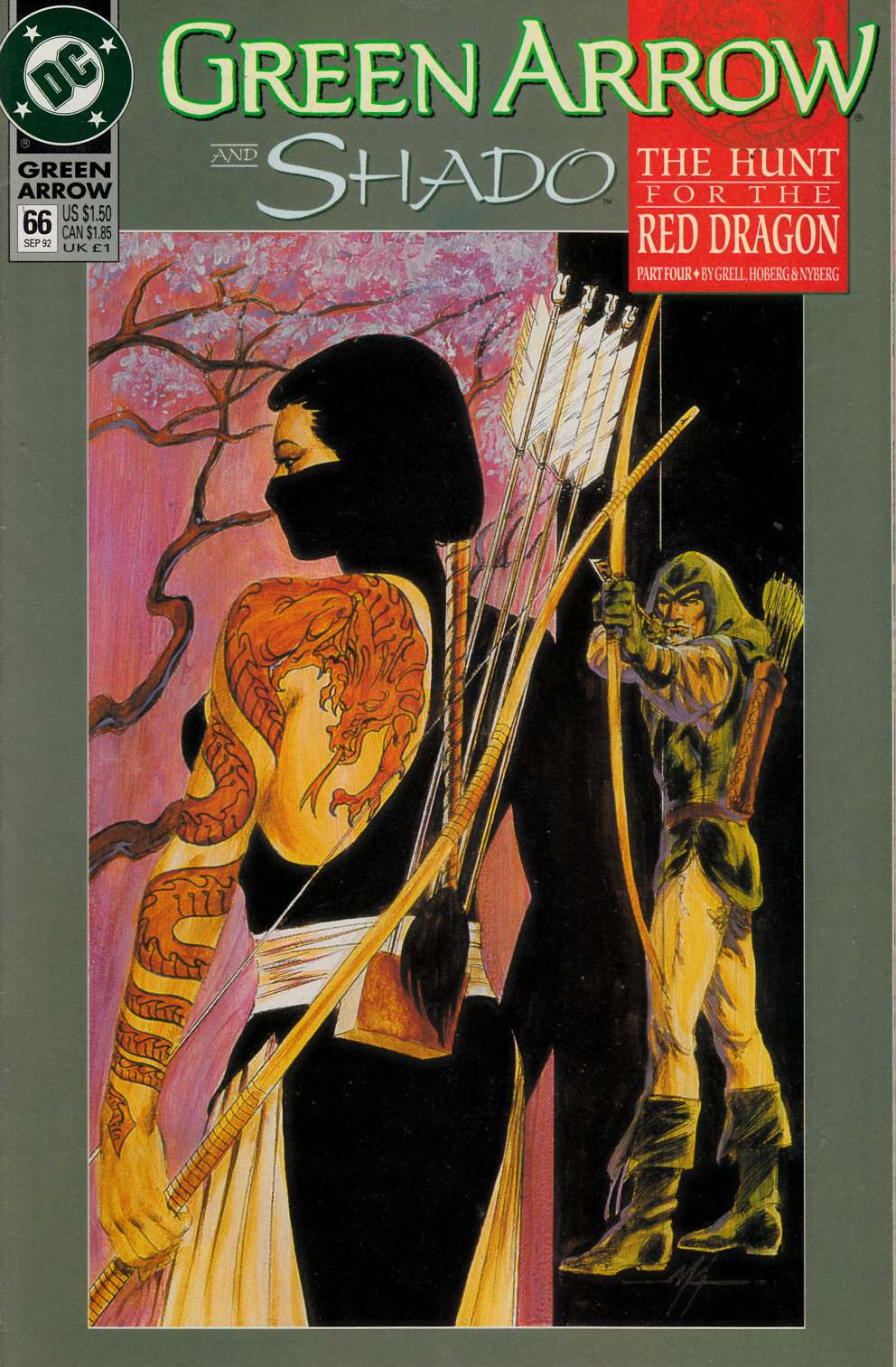Green Arrow #66 Very Fine (8.0) [DC Comic] THUMBNAIL