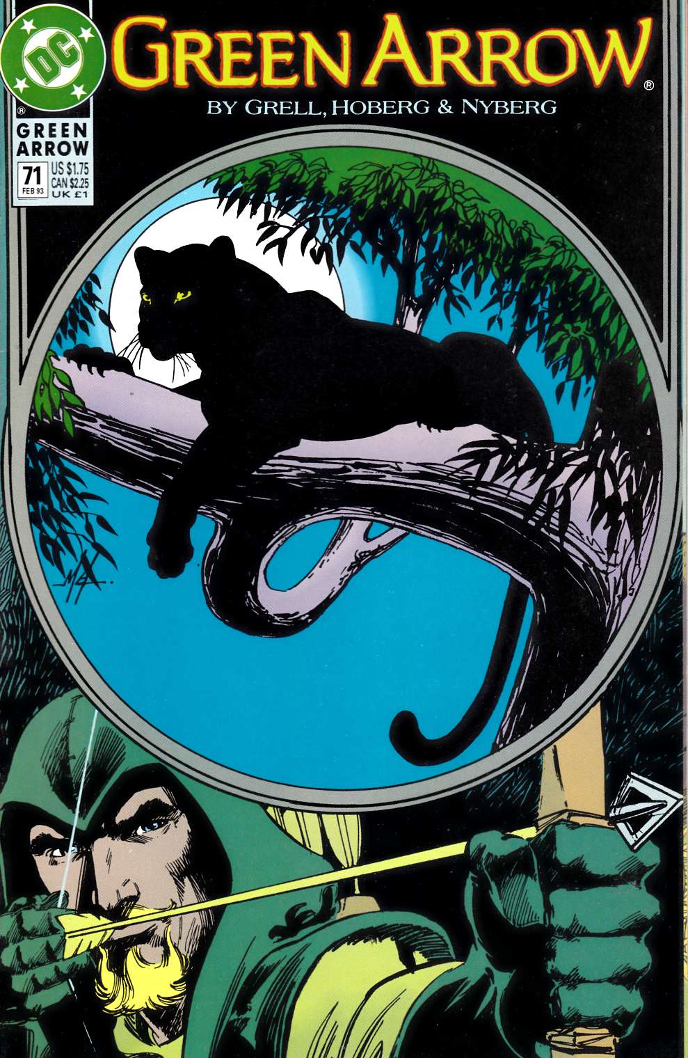 Green Arrow #71 Near Mint Minus (9.2) [DC Comic] THUMBNAIL