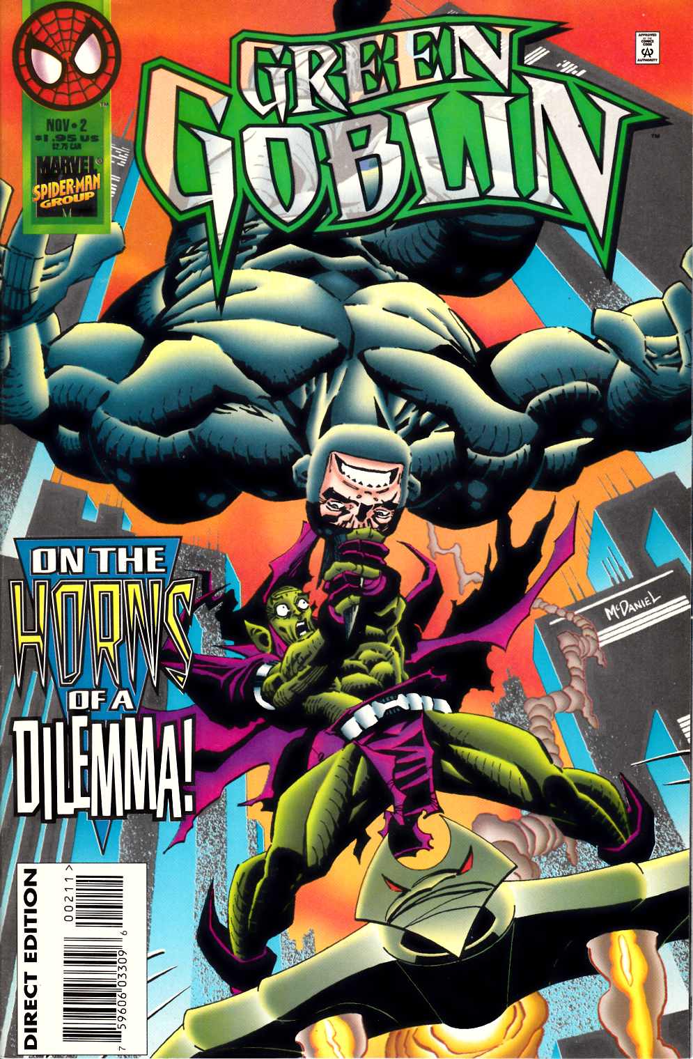 Green Goblin #2 Near Mint (9.4) [Marvel Comic] THUMBNAIL