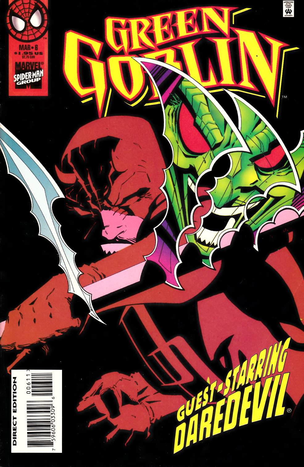 Green Goblin #6 Fine (6.0) [Marvel Comic] THUMBNAIL