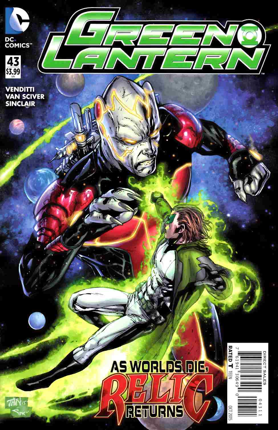 Green Lantern #43 [DC Comic] LARGE