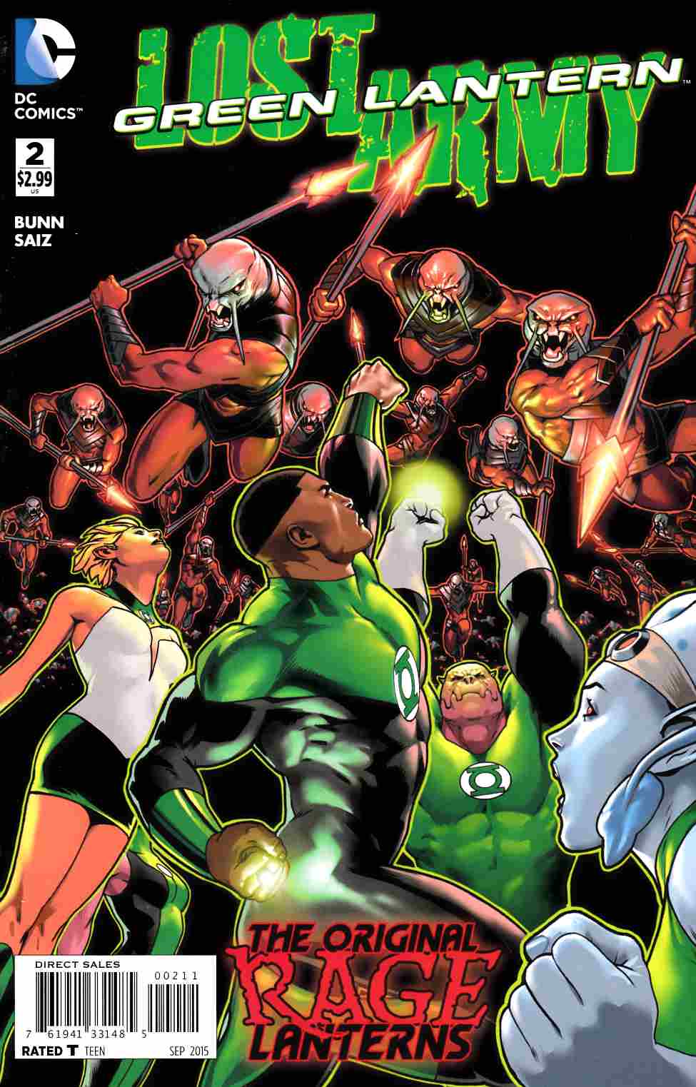 Green Lantern the Lost Army #2 [DC Comic] LARGE