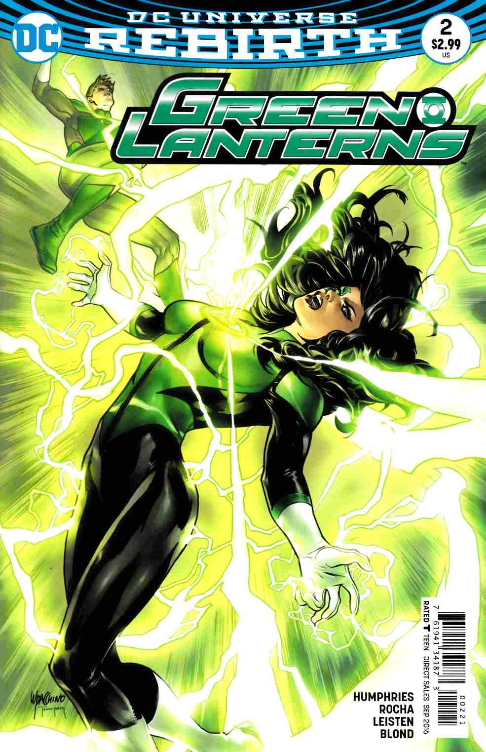 Green Lanterns #2 Lupacchino Variant Cover [DC Comic]