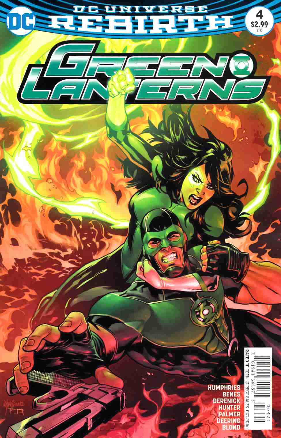 Green Lanterns #4 Lupacchino Variant Cover [DC Comic]