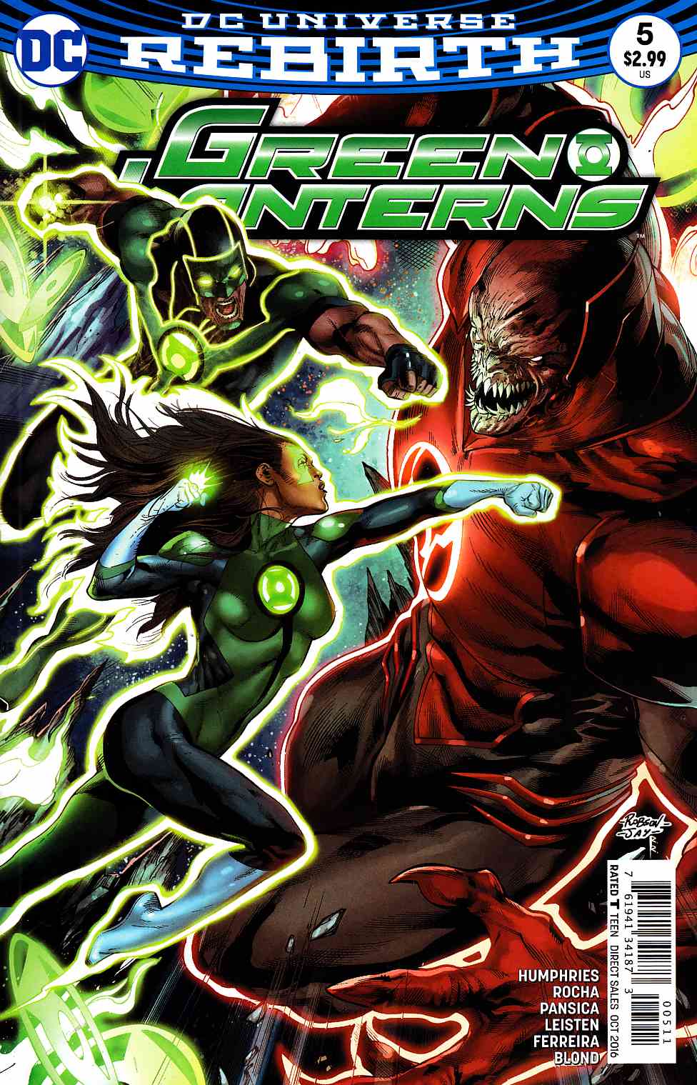 Green Lanterns #5 Near Mint (9.4) [DC Comic]