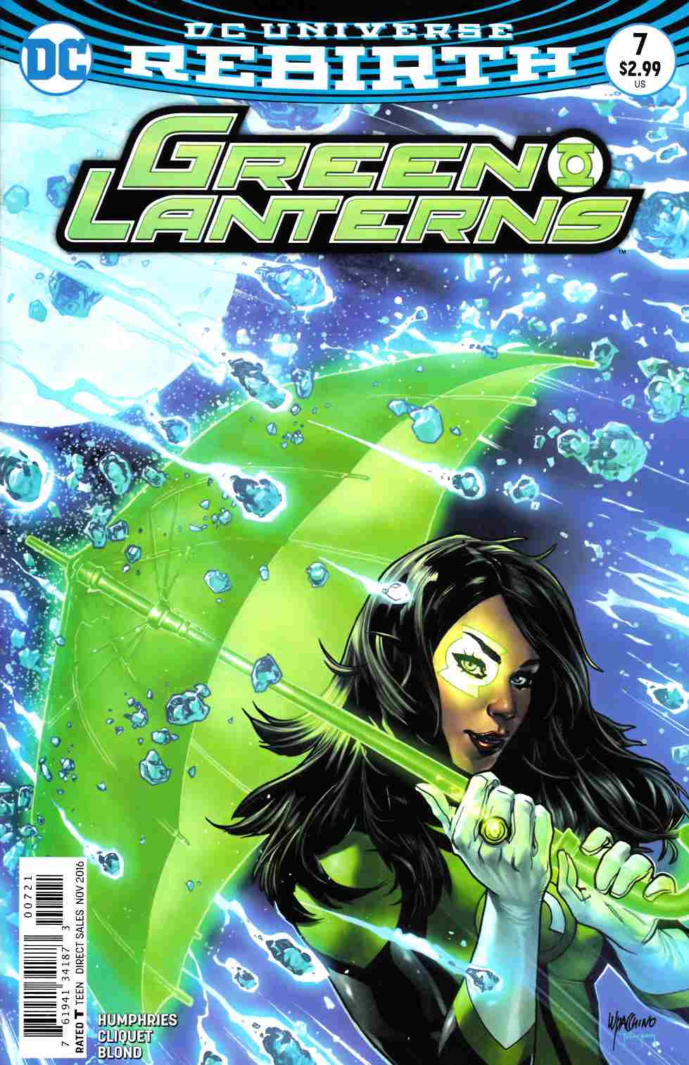 Green Lanterns #7 Lupacchino Variant Cover [DC Comic]