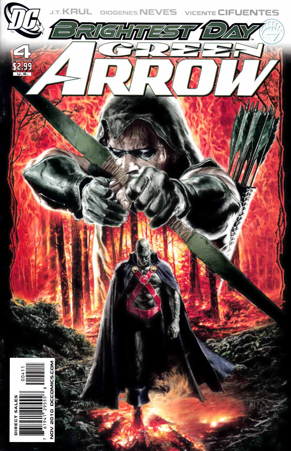 Green Arrow #4 Near Mint (9.4) [DC Comic] THUMBNAIL