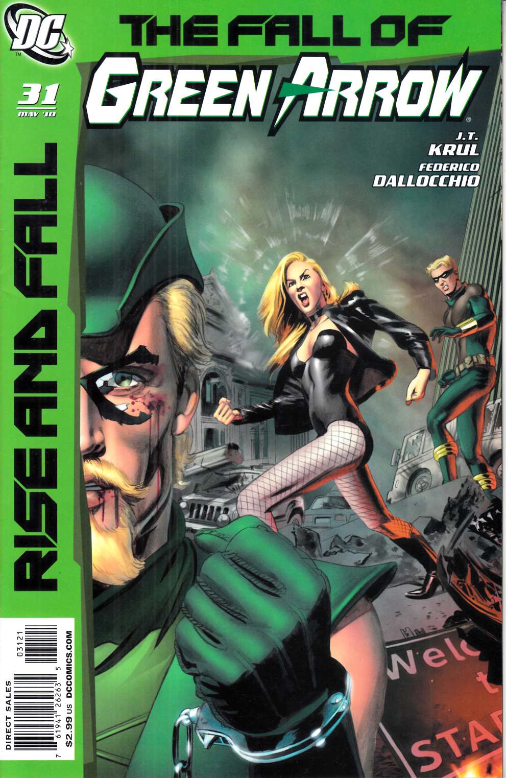 Green Arrow Black Canary #31 Mayhew Variant Cover Very Fine (8.0) [DC Comic] THUMBNAIL