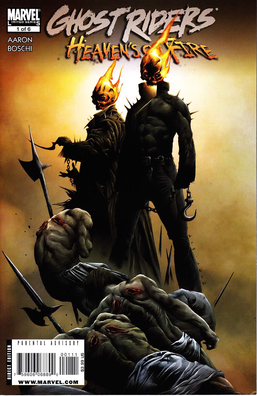 Ghost Riders Heavens on Fire #1 Very Fine (8.0) [Marvel Comic] LARGE
