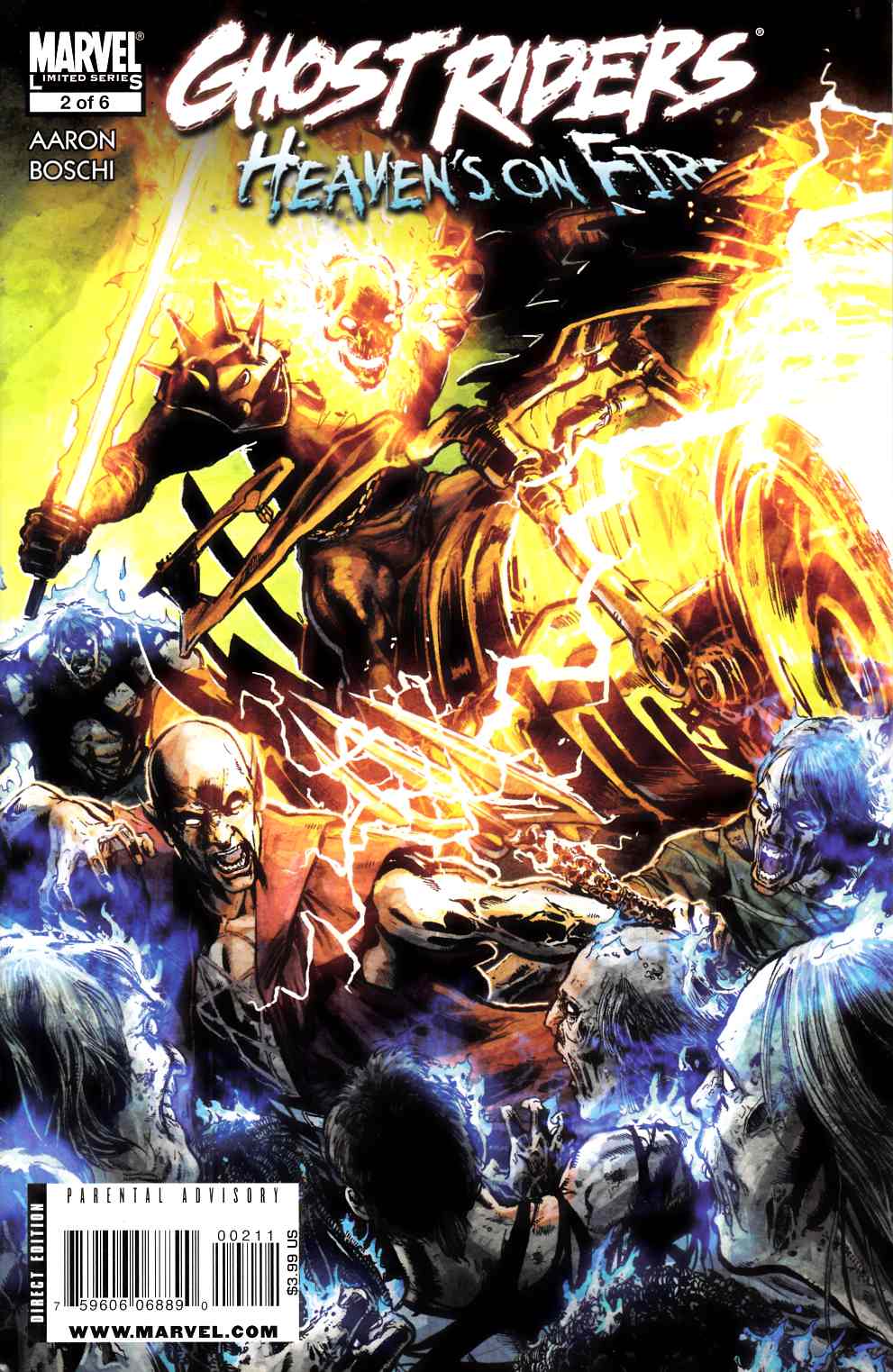 Ghost Riders Heavens on Fire #2 Fine (6.0) [Marvel Comic] THUMBNAIL