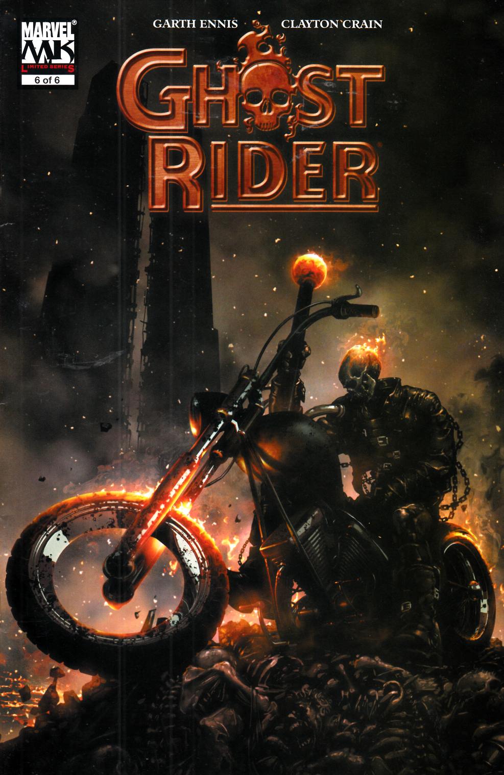 Ghost Rider #6 Very Fine (8.0) [Marvel Comic] THUMBNAIL